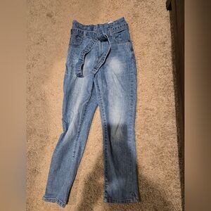 Boom Boom Jeans High Waisted Light Blue Skinny Jeans